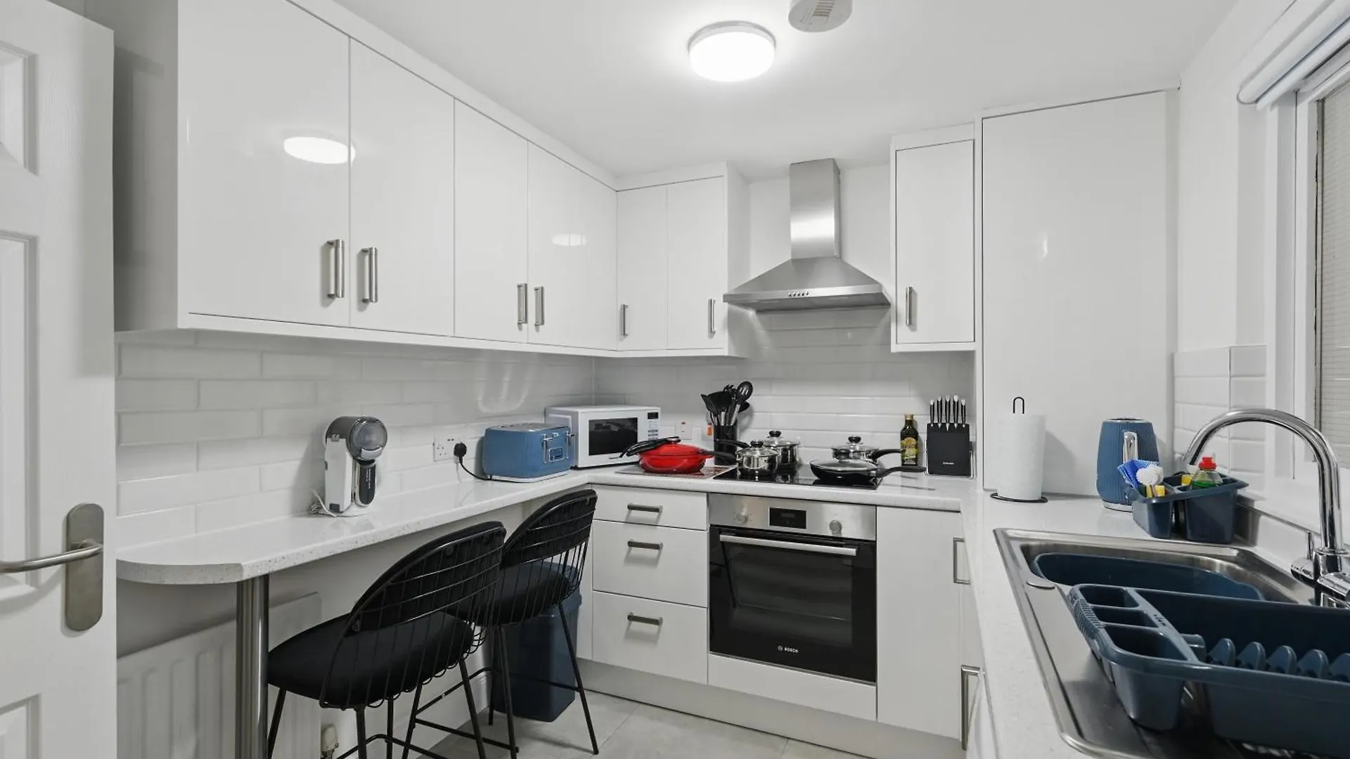 Central Flat 3 Bedroom, 2 Bathroom - Staybynumbers ベルファスト アパート