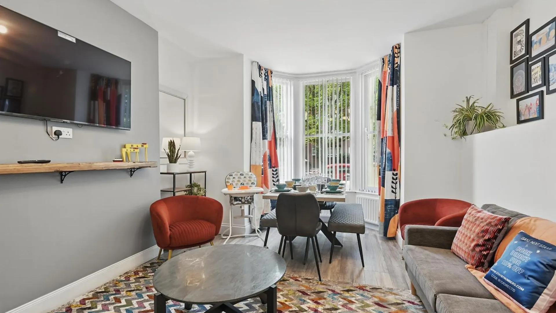 Central Flat 3 Bedroom, 2 Bathroom - Staybynumbers Μπέλφαστ Διαμέρισμα